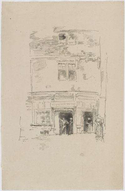 The Clock-makers, Paimpol, 1893 by James Abbott McNeill Whistler